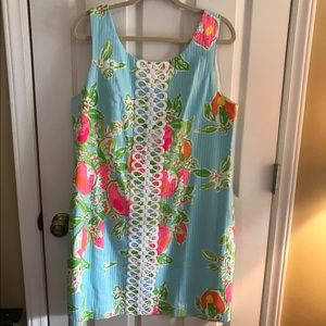 Lilly Pulitzer Shift dress size 14…. Wore ONCE Beautiful!!